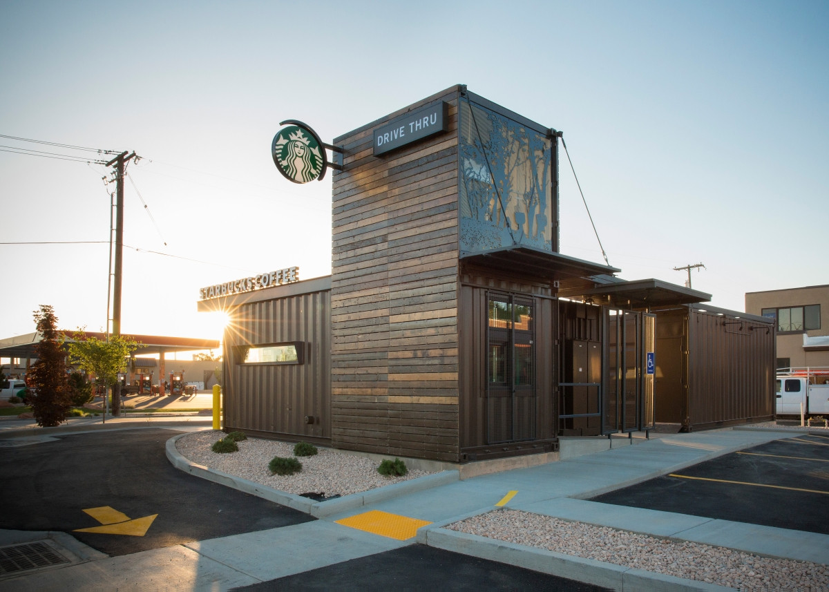 Loja Drive-Thru Starbucks