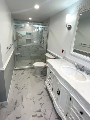 luxury bathroom remodel