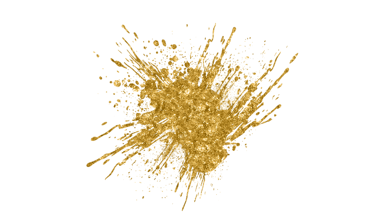 gold splat
