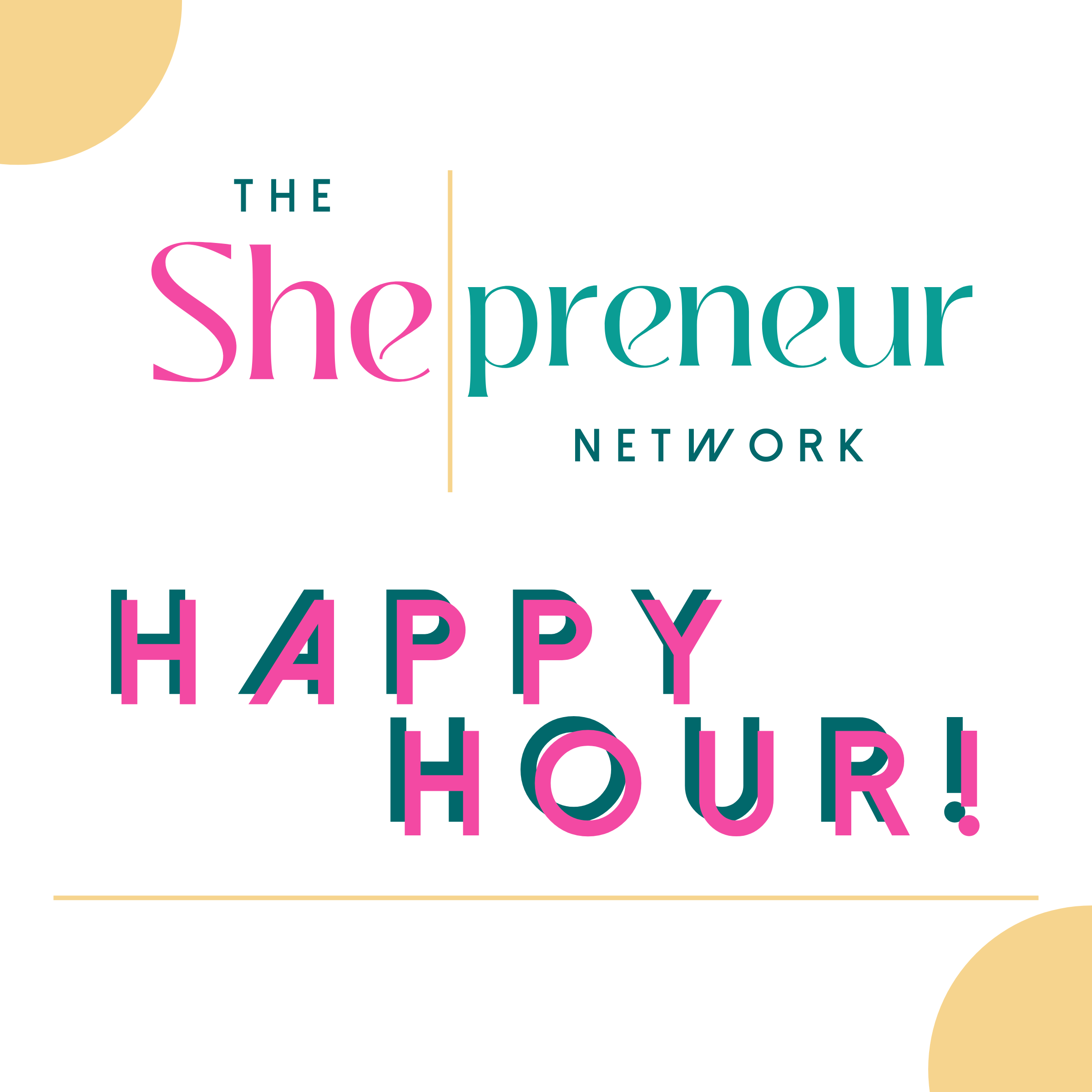 Happy Hour event graphic