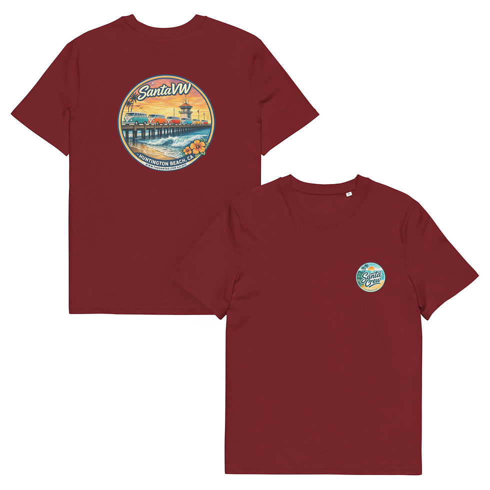 Thumbnail: Santa Crew- Buses on the Pier - Organic Cotton Creator 2.0 T-Shirt