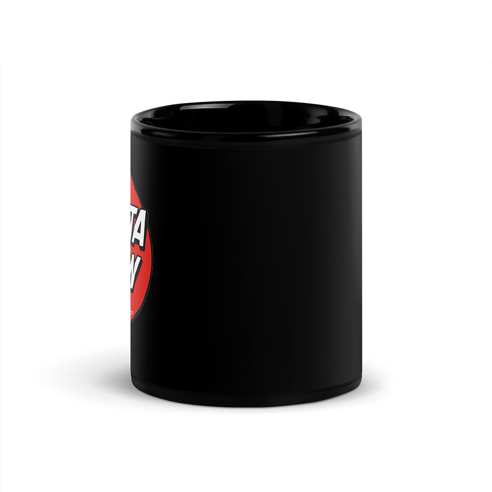 Thumbnail: Black Coffee Mug - Santa Crew