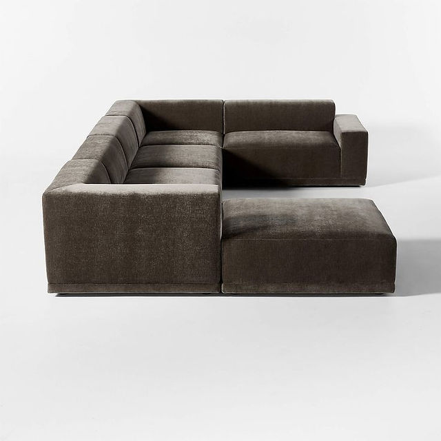 Luxe Velvet Sectional Sofa