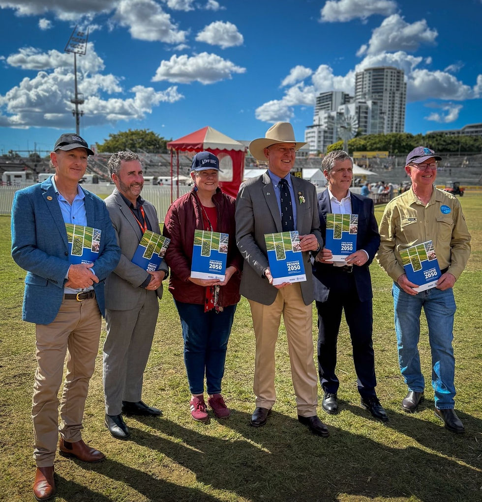 From show ring to Olympic stage: timber Industry backs Prosper 2050 at Ekka launch
