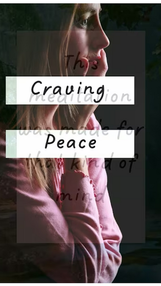 Craving Peace video
