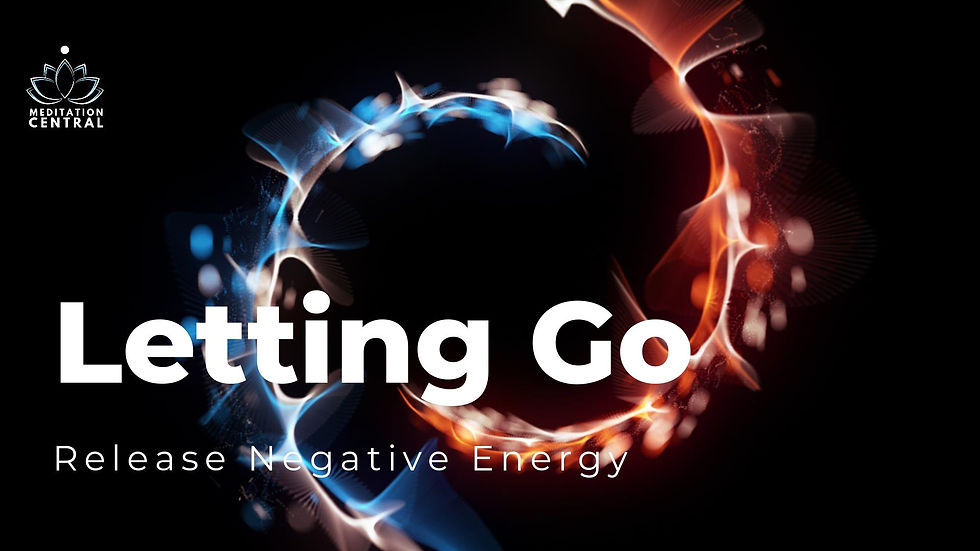 Meditation for releasing anxiety