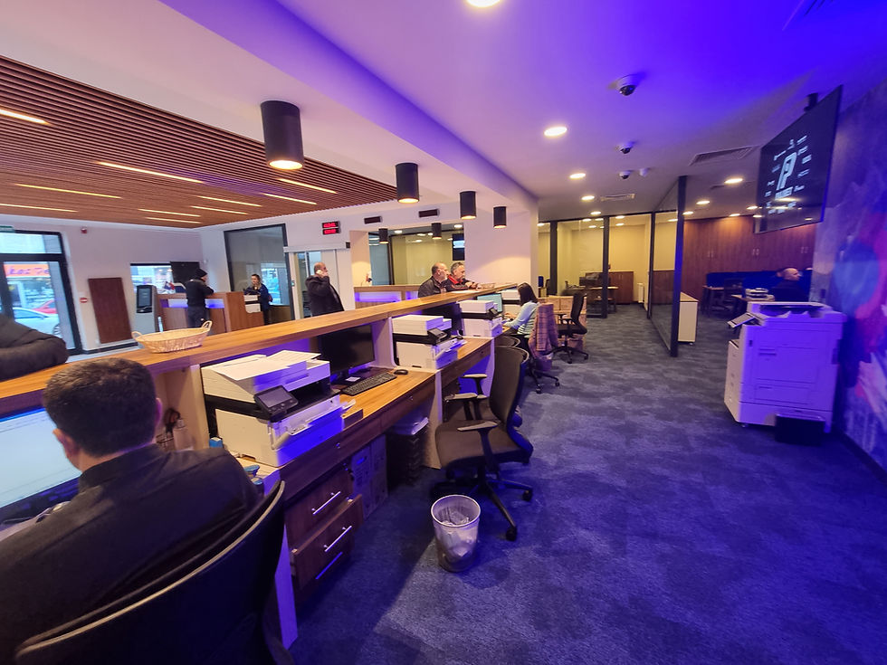 finished office