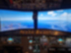flying over Istanbul in my A320 simulator