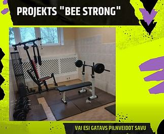 Projekta “BEE STRONG” īstenošana Bebru pagastā