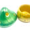 Thumbnail: Mushroom Jar (Green & Gold)