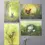 Miniaturbild: Kunstkarten Set Tiere groß (4 Postkarten A5)
