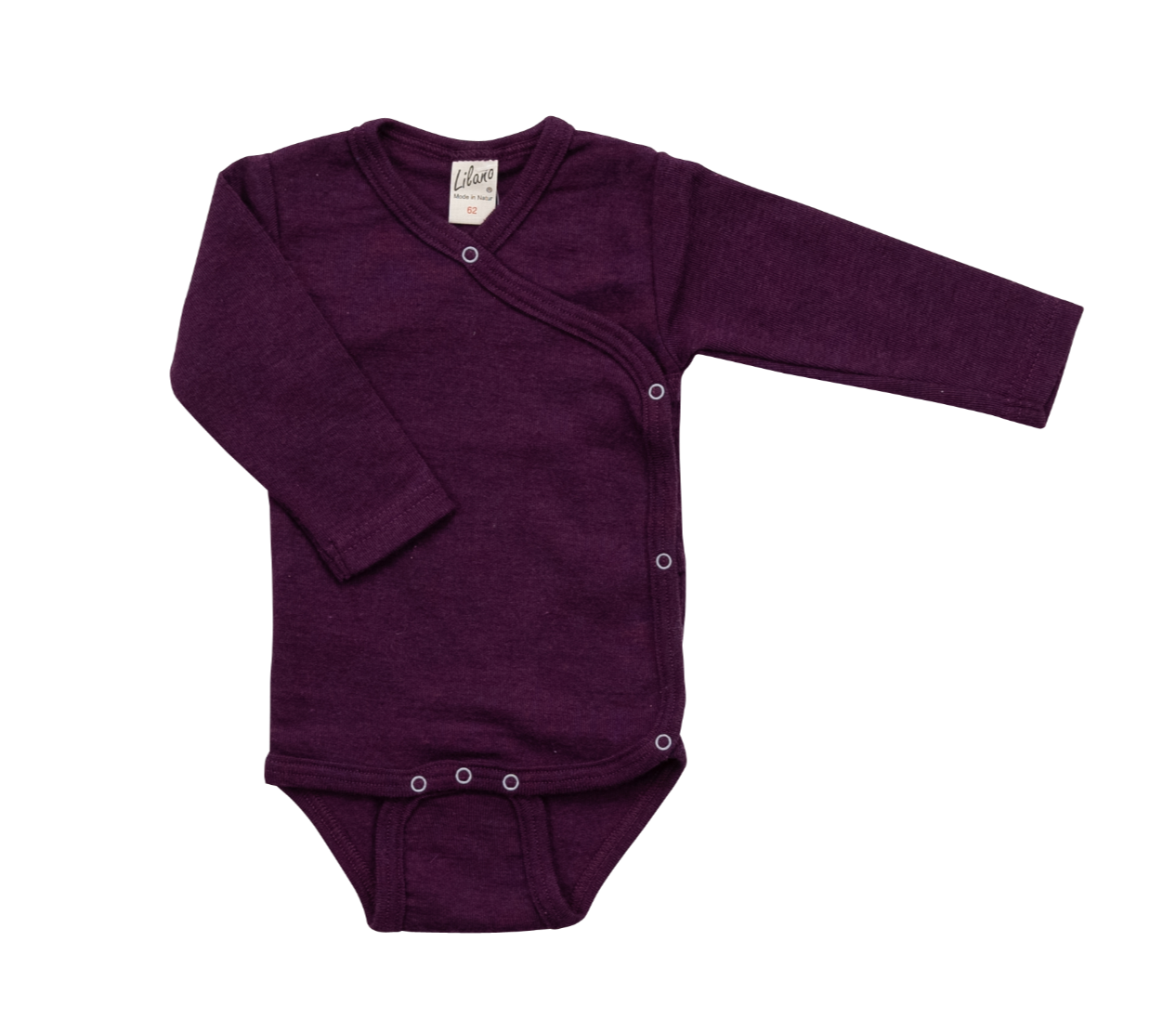 Wickelbody Wolle/Seide beere