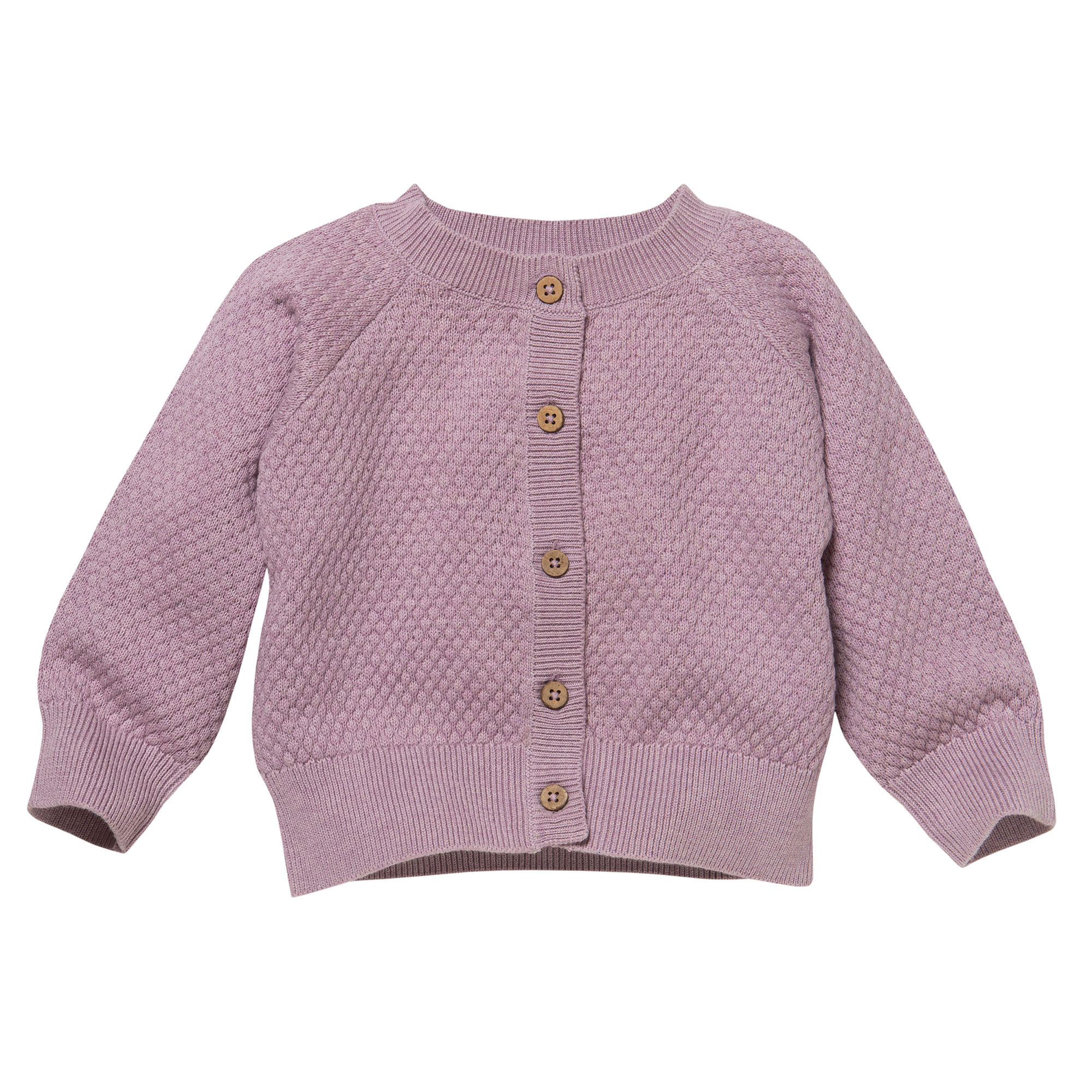 Strickjacke Feinstrick flieder