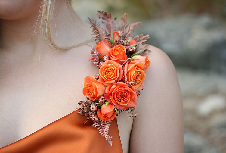 orange-rose-corsage-perth