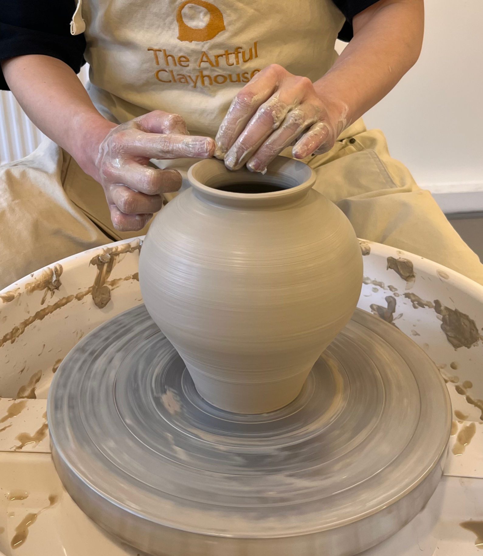 Wheel throwing