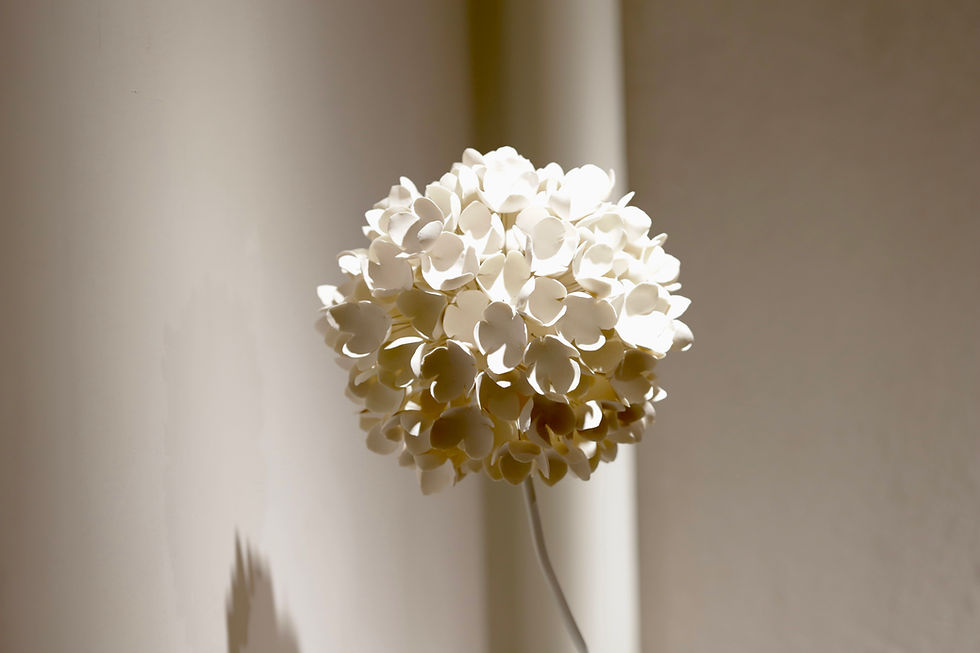 Ceramic flower