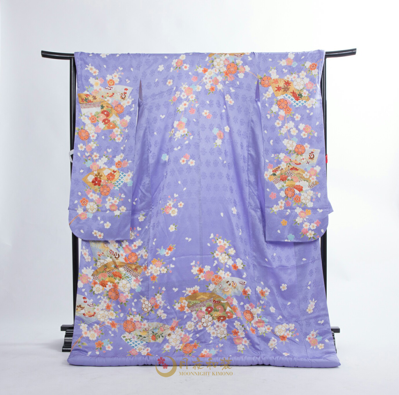 CLASS A 09 淺紫色百花金扇色打掛
