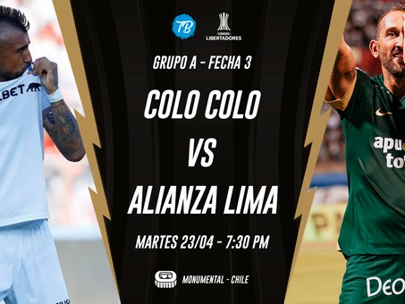 COPA LIBERTADORES: ALIANZA LIMA VISITA A COLO COLO