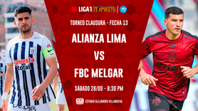 LIGA 1: ALIANZA LIMA ENFRENTA A MELGAR
