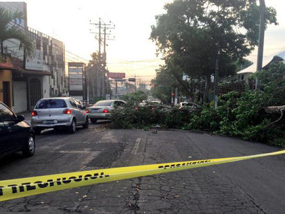 Lluvias causas daños en distintos puntos de San Salvador