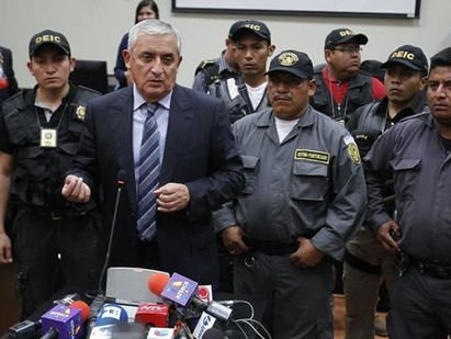 El Ministerio Público ha pidió este martes prisión preventiva para Otto Pérez Molina"peligro d