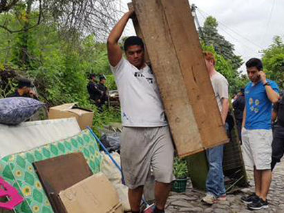 Familias no quieren desalojar la comunidad El Espino.