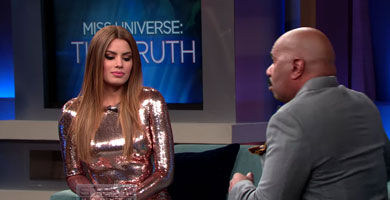 MISS COLOMBIA CONFRONTA A STEVE HARVEY