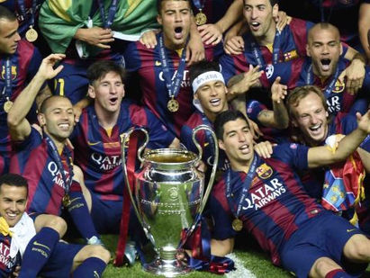 Barcelona FC gana la UEFA Champios Ligue.