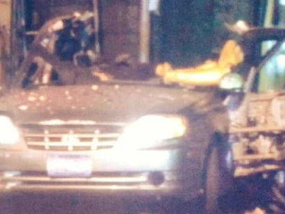 Explota coche bomba frente a Ministerio de Hacienda