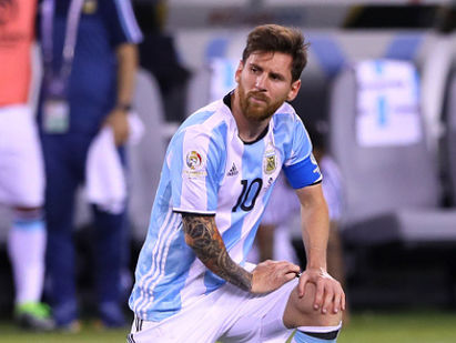 Leo Messi deja la selección argentina