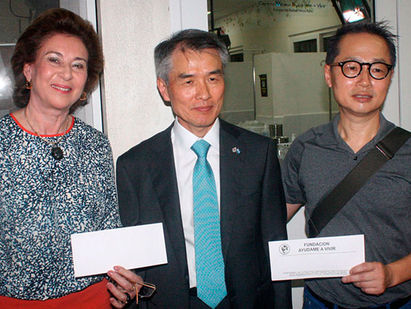 COMUNIDAD COREANA Y GRUPO CAISA ENTREGAN DONATIVO A FUNDACIÓN AYÚDAME A VIVIR