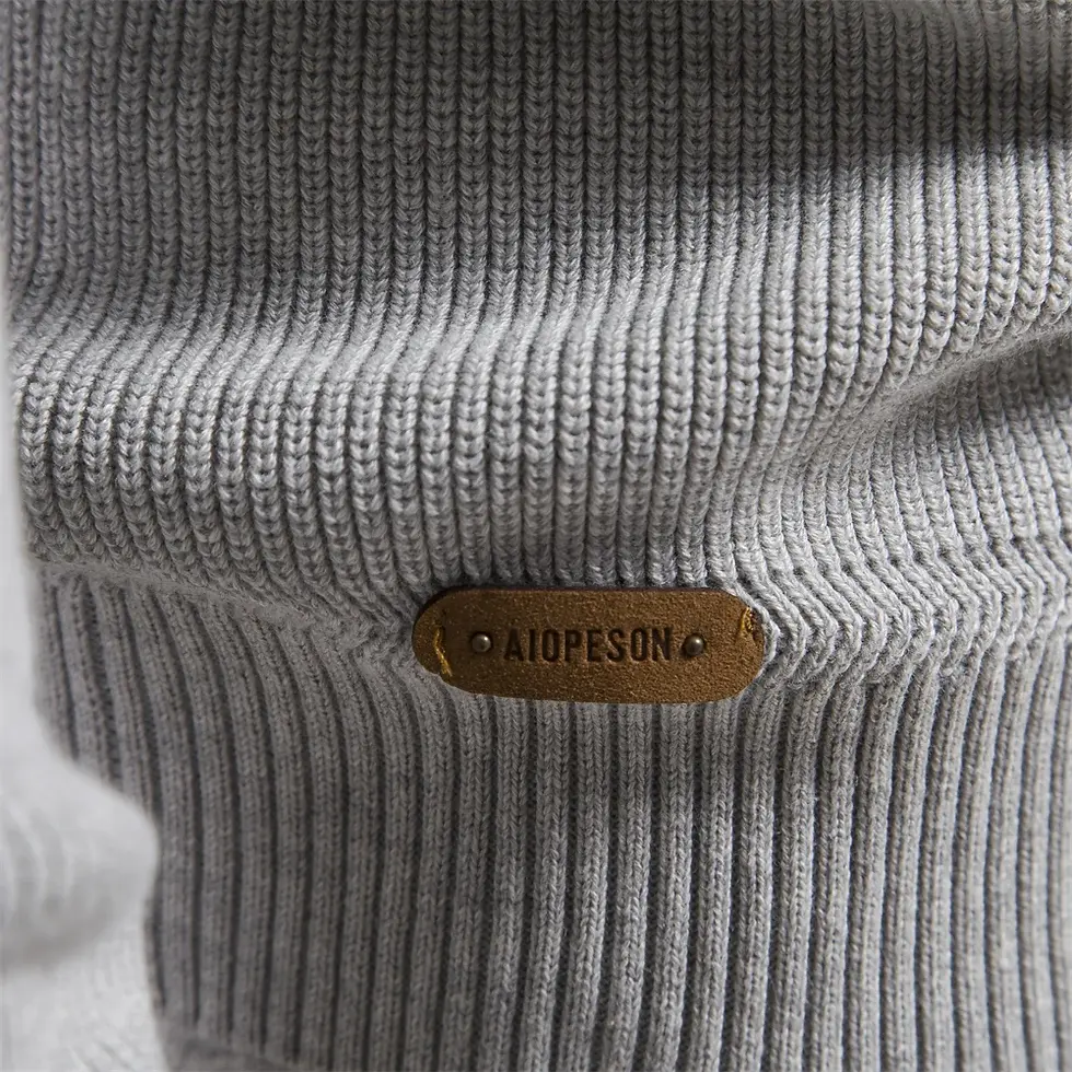 Miniatura: 2023 New Autumn Cotton Zipper Cardigans for Men Fashion Casual Social Men