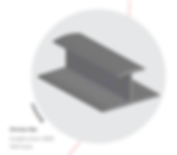FMA008B Division bar to suit 19mm board