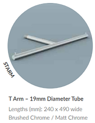 STARM T arm 19mm diameter tube