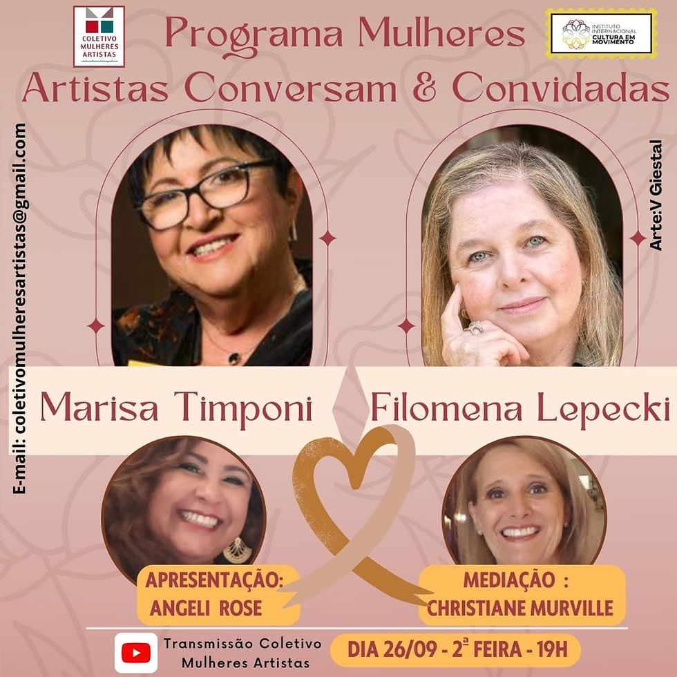 Mulheres artistas conversam