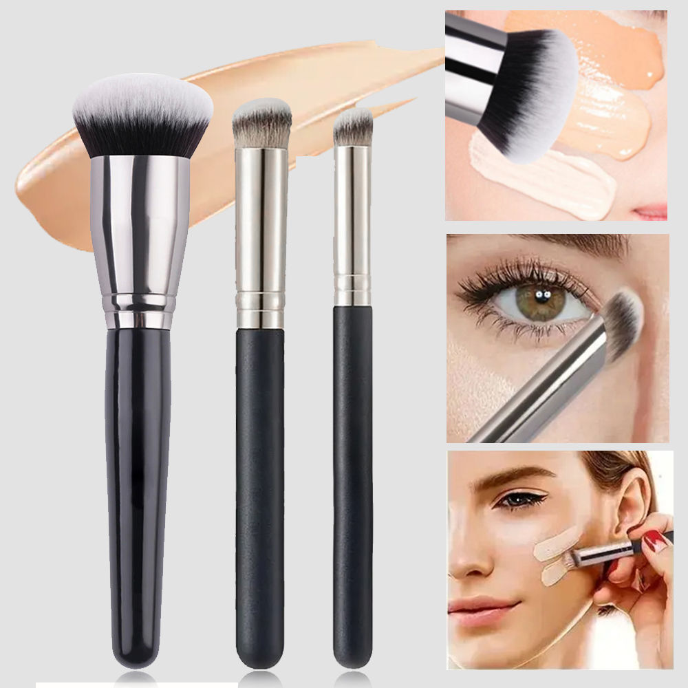Makeup Brush-Foundation Concealer Brush Premium Contour Blusher Brushes Flawless