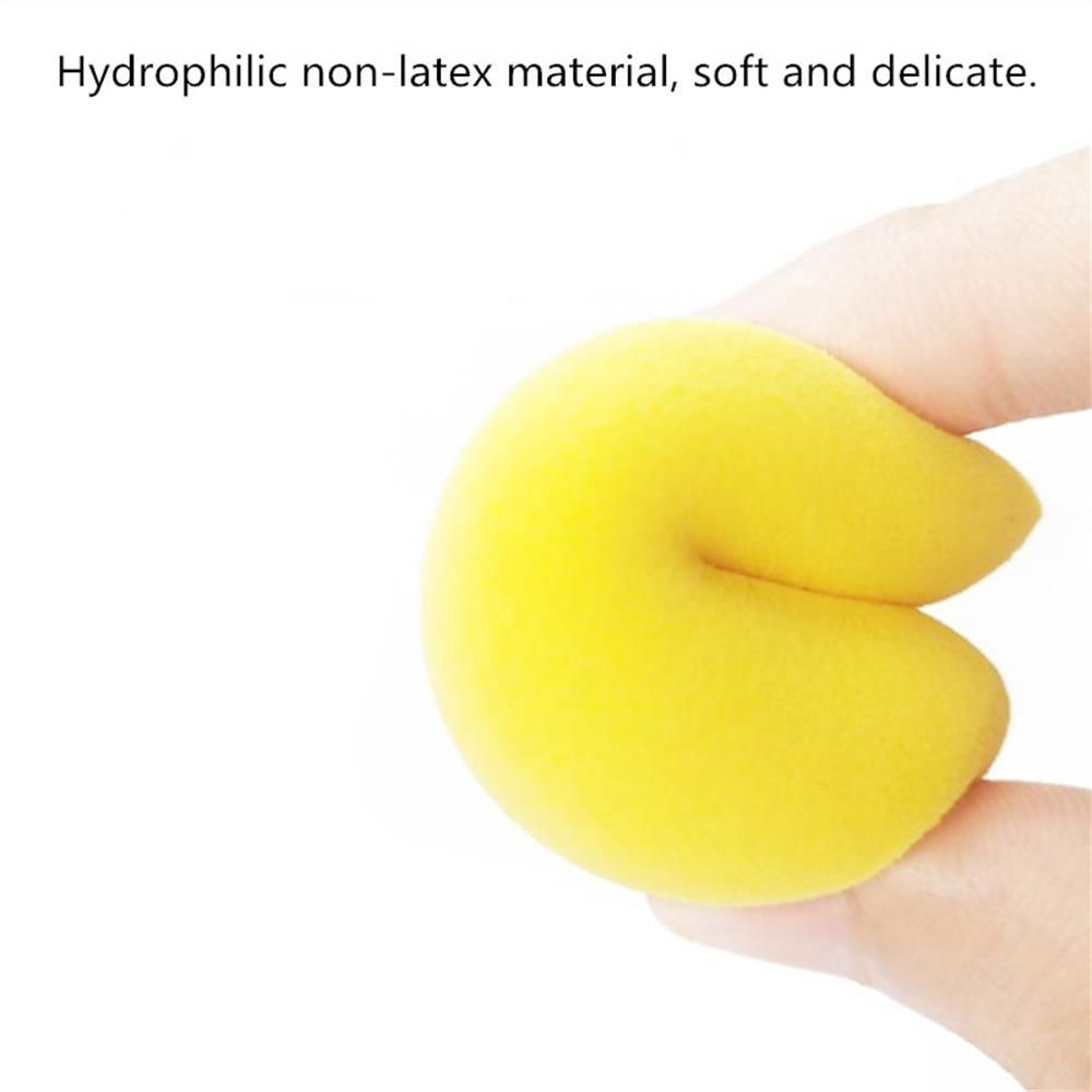 Colorful Makeup Sponge Marbling Water-drop Shape Foundation Concealer Sponge Mix