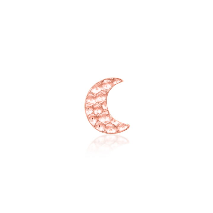 Thumbnail: 14k HAMMERED MOON