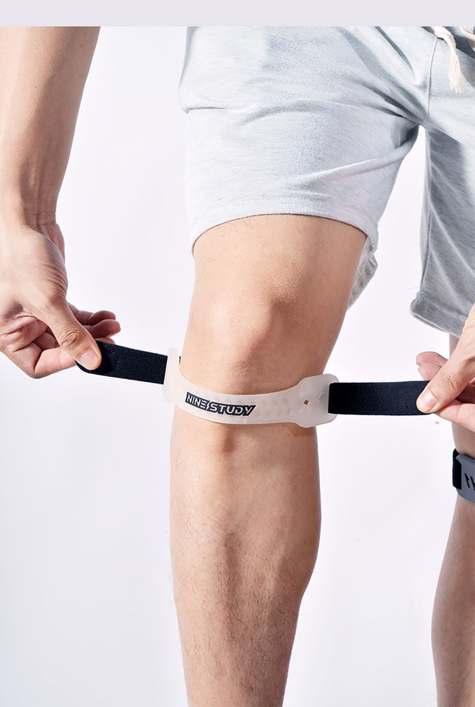 Thumbnail: GOBYGO 1Pcs Sports Knee Pads Patella Strap Fitness Supports Protecting Knee Pate