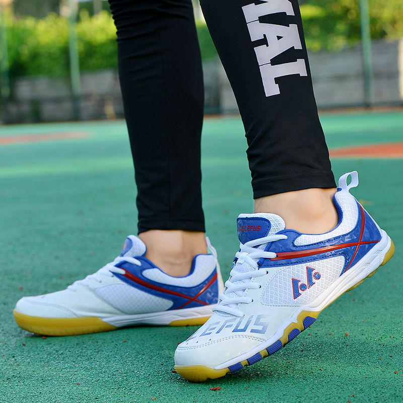 Thumbnail: Men Professional Table Tennis Shoes Couple Badminton Shoes Competition Tennis Tr