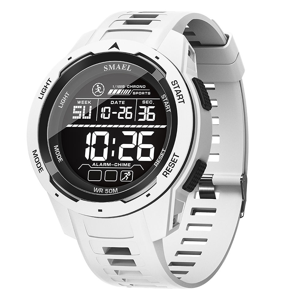 Thumbnail: New SMAEL 8105 Watches Camo Strap Military Sport Watch for Men Clock Fashion Dig