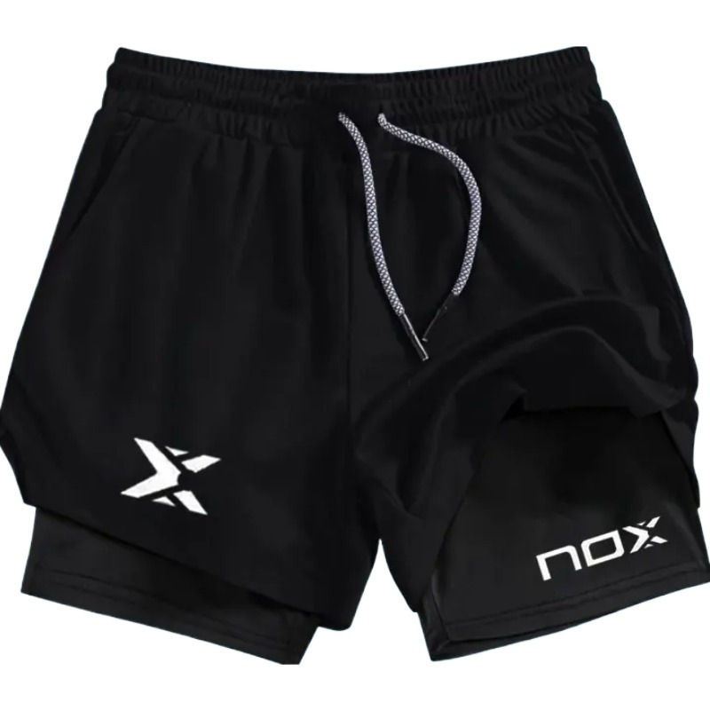 Thumbnail: New Summer Men's Padel Sports Loose Casual Breathable Shorts Gym Quick Drying Fa
