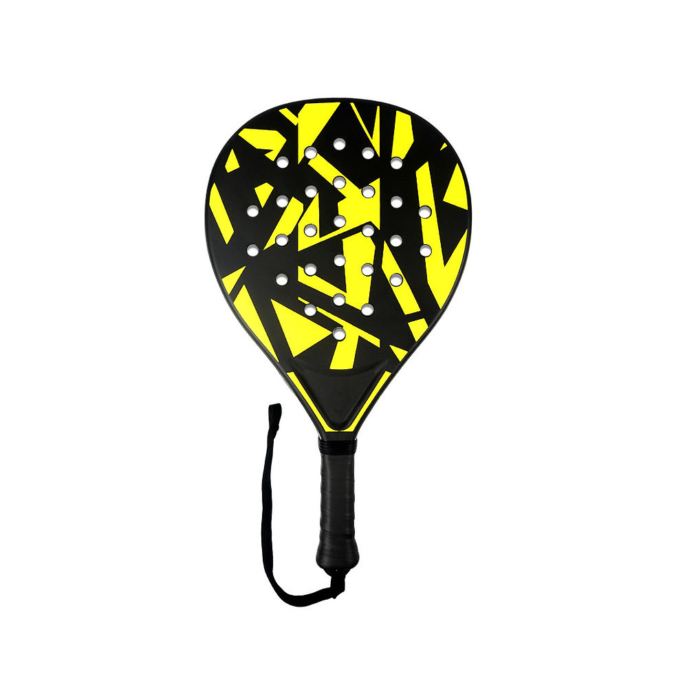 Thumbnail: Padel Racket with Carbon Fiber Surface & EVA Memory Foam Core – Lightweight, W