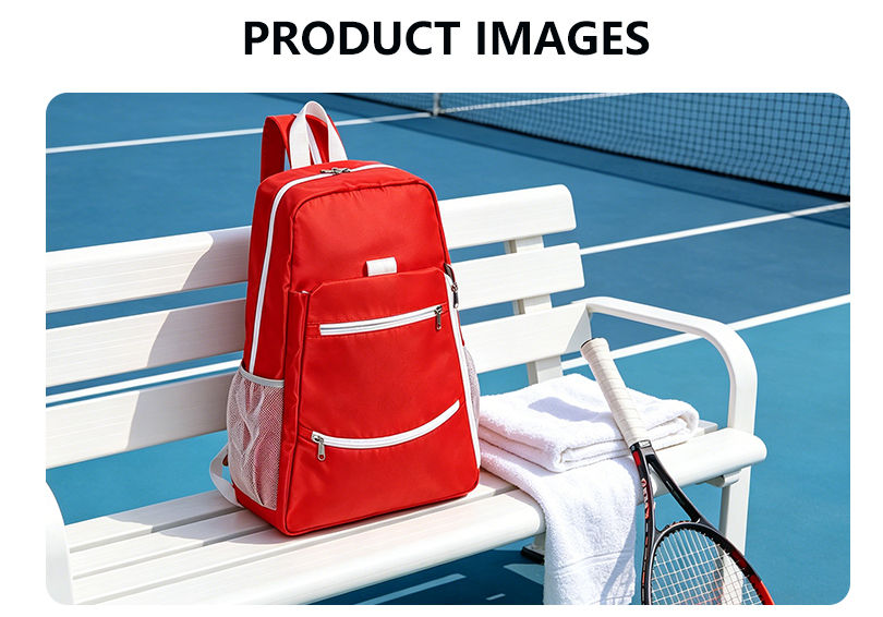 Thumbnail: Tennis Racket Backpack for 2 Rackets Large Capacity Waterproof Outdoor Sports Ba
