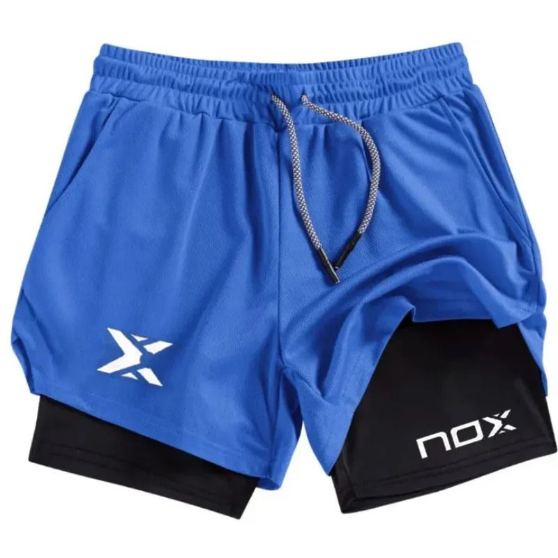 Thumbnail: New Summer Men's Padel Sports Loose Casual Breathable Shorts Gym Quick Drying Fa