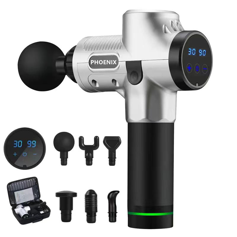 Thumbnail: PHOENIX A2 PRO ATHLETE MASSAGE GUN High frequency Massage Gun Muscle Relax Body 