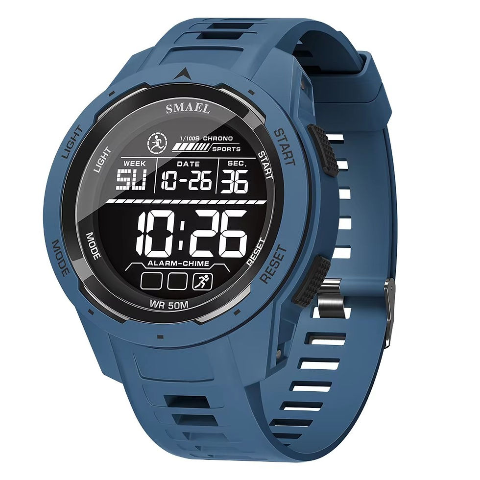 Thumbnail: New SMAEL 8105 Watches Camo Strap Military Sport Watch for Men Clock Fashion Dig