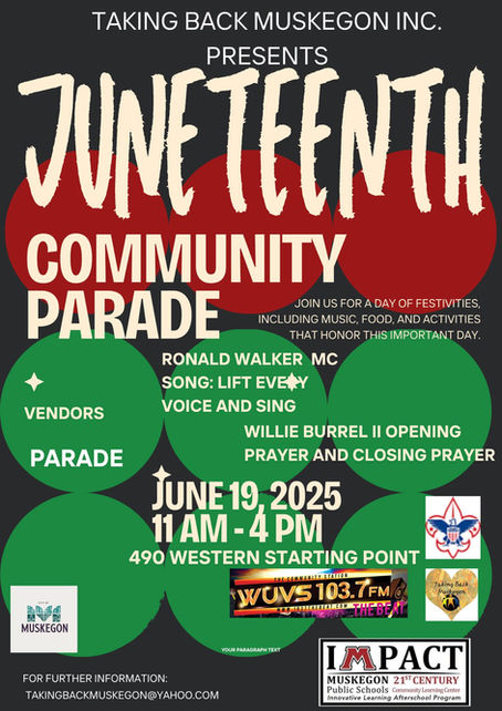 Muskegon 2nd annual Juneteenth parade