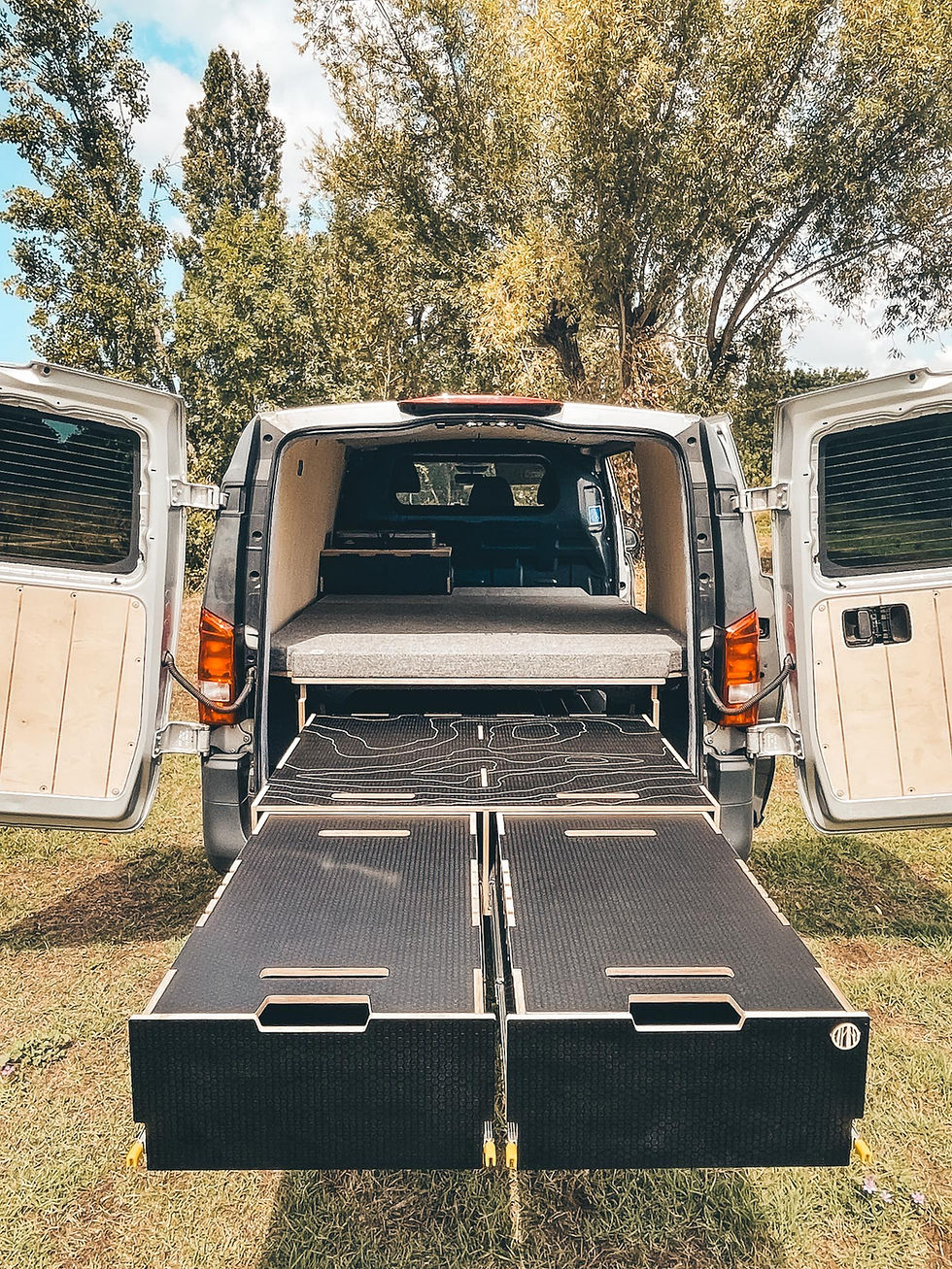 Camping box malle pour van aménagé
