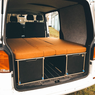 Aménagement van amovible